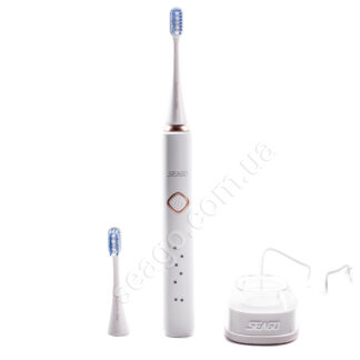 Электрическая звуковая зубная щетка Seago Sonic SG998, Белый (K1010050211)